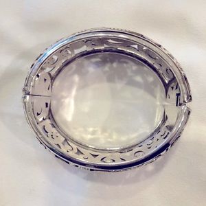 Brighton silver hinge bracelet